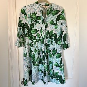 Tuckernuck Royal Shirt Dress - Sconset Blooms